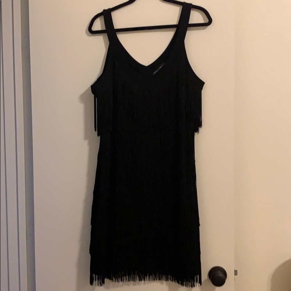 Fringe cocktail dress
